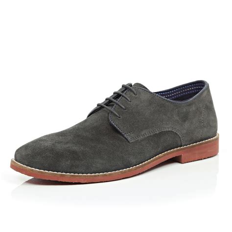 Grey Suede Shoes (1) 